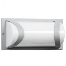 Φωτιστικό Απλίκα 1xE27 Αλουμινίου Γκρί IP44 7711